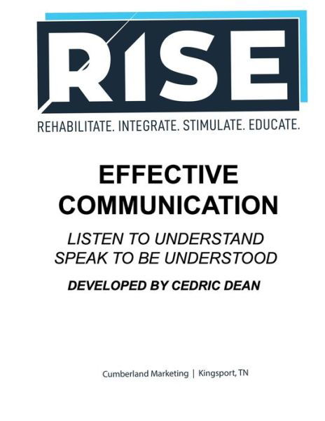 Cover for Cedric Dean · SAVEs - Effective Communication Curriculum (Pocketbok) (2013)