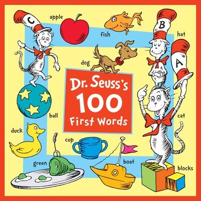 Cover for Dr. Seuss · Dr. Seuss's 100 First Words (Board book) (2018)