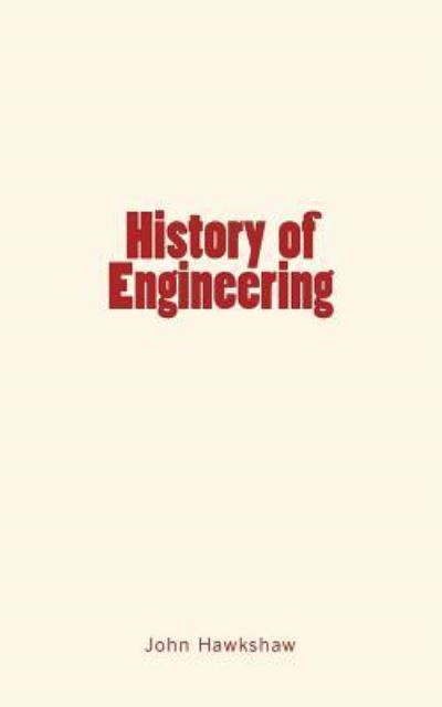 Cover for R Henry Thurston · History of Engineering (Paperback Book) (2016)