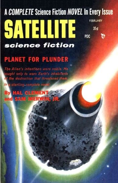 Cover for Hal Clement · Satellite Science Fiction, February 1957 (Paperback Book) (2022)