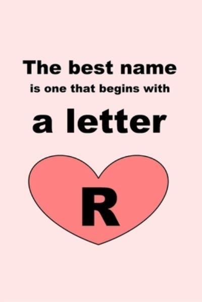 Cover for ETRY Letters · The best name is one that begins with a letter R (Pocketbok) (2019)