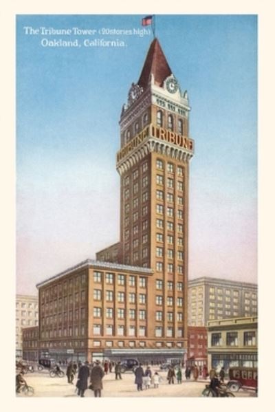 Cover for Found Image Press · Vintage Journal Tribune Tower, Oakland, California (Book) (2022)