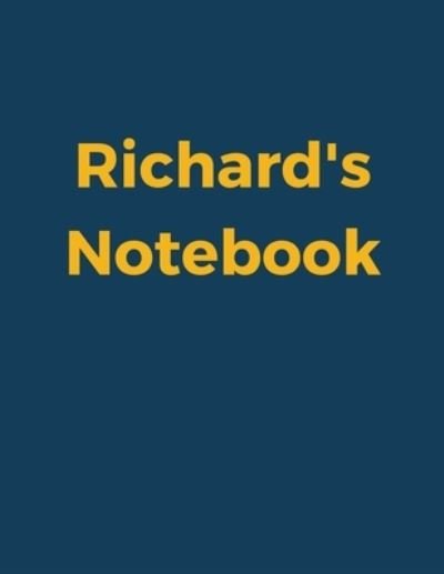 Cover for 99 Notes · Richard's Notebook (Pocketbok) (2019)