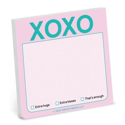 Cover for Knock Knock · Knock Knock XOXO Sticky Note (Print) [Pastel edition] (2023)