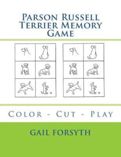 Cover for Gail Forsyth · Parson Russell Terrier Memory Game (Pocketbok) (2018)