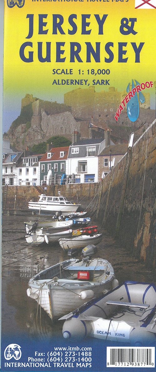 Cover for ITM Publications · Jersey / Guernsey (Landkarten) (2018)