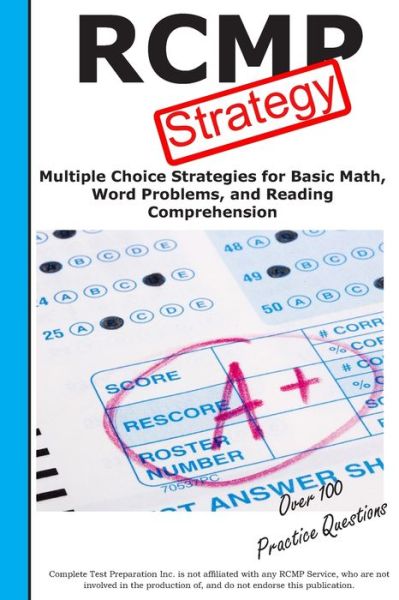 Cover for Complete Test Preparation Inc · RCMP Strategy (Paperback Book) (2018)