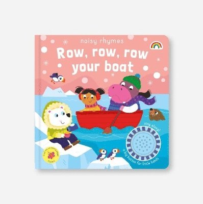 Cover for Noisy rhymes - Row, row, row your boat - Noisy rhymes (Tavlebog) (2025)