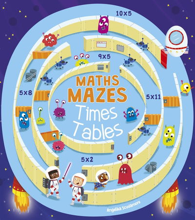 Cover for Catherine Casey · Maths Mazes: Times Tables - Super Stars Activity Books (Paperback Book) (2019)