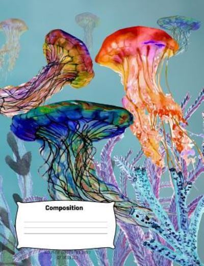 Cover for Dolen Blu · Jellyfish Composition Book2 (Paperback Book) (2019)