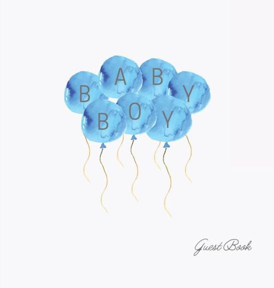 Boy baby shower guest book (Hardback) - Lulu and Bell - Livres - Lulu and Bell - 9781839900877 - 3 mai 2021