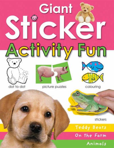 Cover for Roger Priddy · Giant Sticker Activity Book for Girls (Book) (2006)