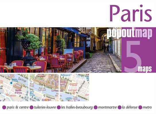 Cover for Popout Map · Popout Maps: Paris Popout Maps (Hardcover Book) (2020)