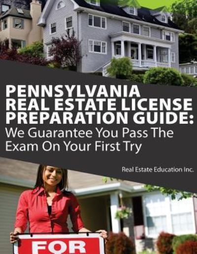 Cover for Real Estate Education Inc · Pennsylvania Real Estate License Preparation Guide (Paperback Book) (2017)