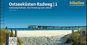 Cover for Esterbauer · Ostseekusten Radweg 1 Schleswig-Holstein. Von Flensburg nach - Radtourenbucher (Spiralbok) (2024)