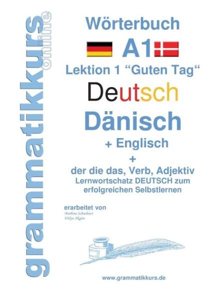 Cover for Akom · Wörterbuch Deutsch - Dänisch - Eng (Bok) (2015)