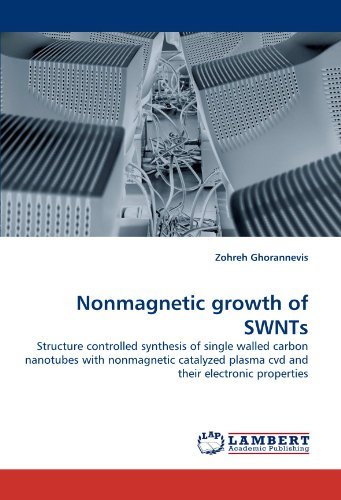 Cover for Zohreh Ghorannevis · Nonmagnetic Growth of Swnts: Structure Controlled Synthesis of Single Walled Carbon Nanotubes with Nonmagnetic Catalyzed Plasma Cvd and Their Electronic Properties (Taschenbuch) (2011)