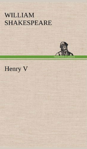 Cover for William Shakespeare · Henry V (Innbunden bok) (2012)