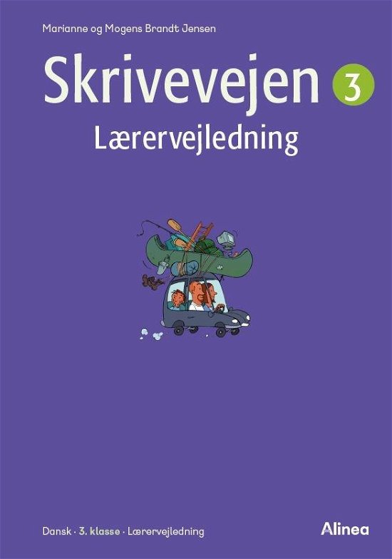 Cover for Marianne Brandt Jensen; Mogens Brandt Jensen · Skrivevejen: Skrivevejen 3, Lærervejledning / Web (Spiralbuch) [2. Ausgabe] (2021)