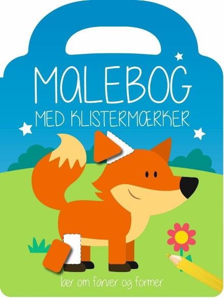 Cover for Malebog med klistermærker: Ræv (Paperback Book) [1e uitgave] (2017)