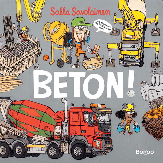 Cover for Salla Savolainen · Beton! (Hardcover Book) [1st edition] (2024)