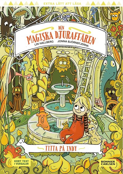 Cover for Lin Hallberg · Den magiska djuraffären: Titta på Indy (ePUB) (2021)