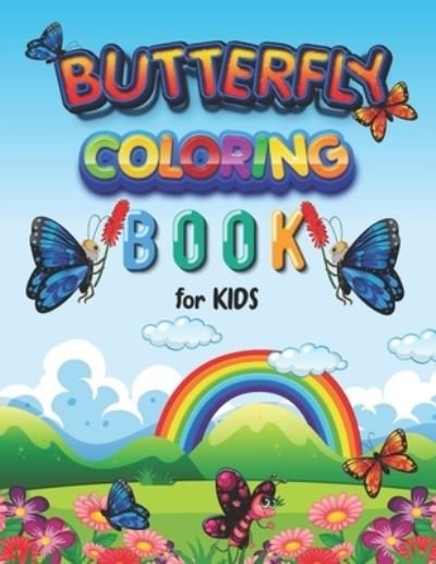 Butterfly Coloring Book for Kids - Xpert Coloring - Bøger - Independently Published - 9798667688877 - 19. juli 2020