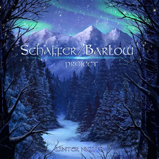 Cover for Schaffer / Barlow Project · Winter Nights (Solid Blue Vinyl) (LP) (2021)