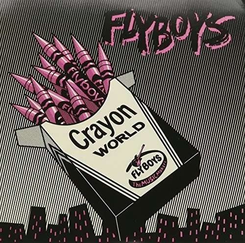 Cover for Flyboys · Crayon World / Square City (7&quot;) (2014)
