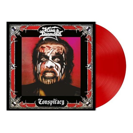 Cover for King Diamond · Conspiracy (Re-issue) (Cherry Red Vinyl) (LP) [Coloured edition] (2020)