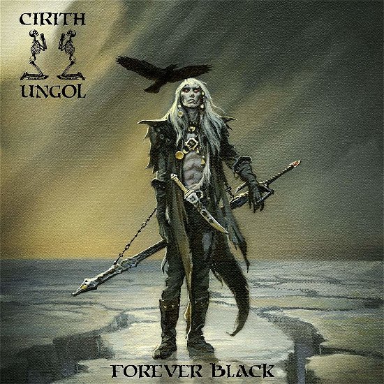 Forever Black (Limited Edition) (Light Blue / Red Marbled Vinyl) - Cirith Ungol - Music - METAL BLADE RECORDS - 0039841570878 - April 24, 2020