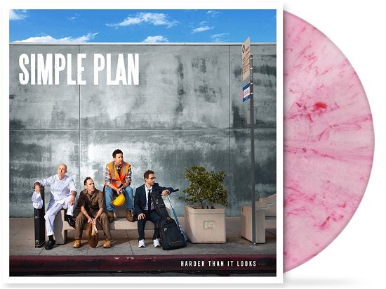Simple Plan · Hard Than It Looks (Indie Exclusive Pink Marble Vinyl) (LP) (2023)