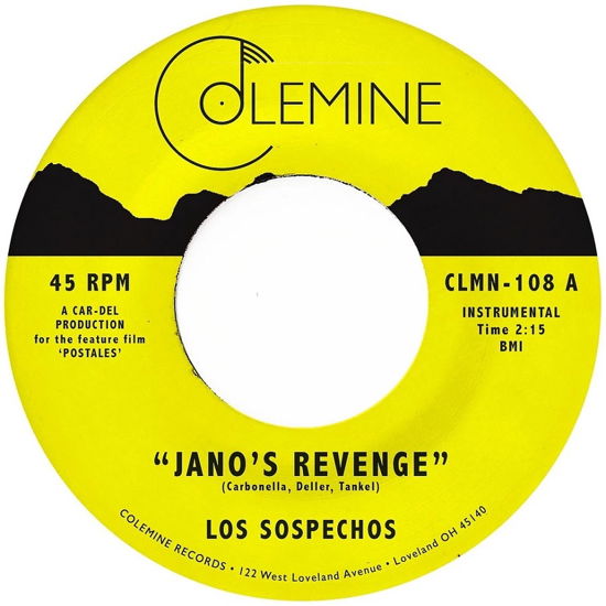 Cover for Los Sospechos · Jano's Revenge (7&quot;) [Coloured edition] (2010)