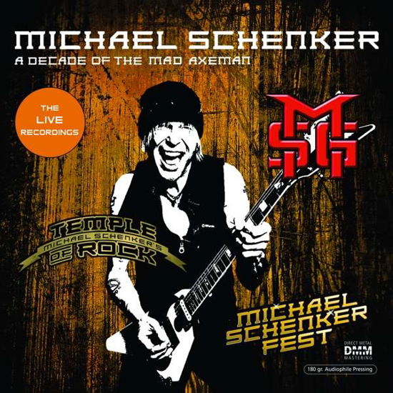 Cover for Michael Schenker · A Decade of the Mad Axeman (The Live Recordings) (LP) (2022)