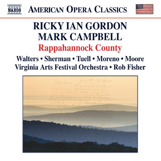 Cover for Gordon / Walters / Virginia Arts Festival Orch · Rappahannock County Late Afternoon (CD) (2013)