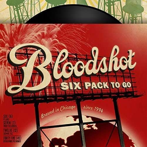 Bloodshot Six Pack To Go Var - Various Artists - Muziek - NO INFO - 0744302023878 - 4 december 2015