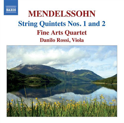 Cover for Mendelssohn / Rossi / Fine Arts Quartet · String Quintets Nos. 1 &amp; 2 (CD) (2008)