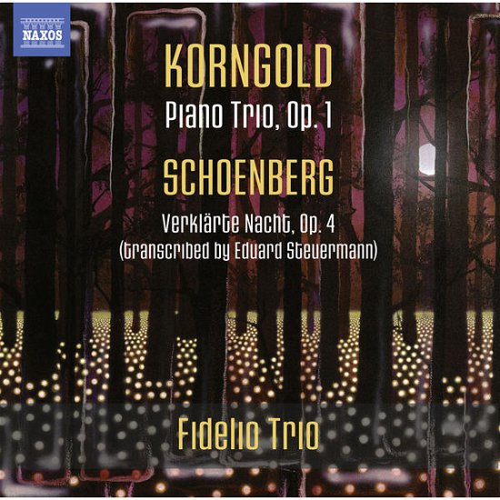 Korngoldschoenberg Music For Piano - Fidelio Trio - Musikk - NAXOS - 0747313275878 - 3. februar 2014
