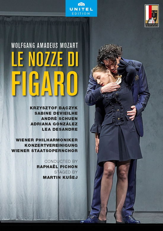 Krzysztof Baczyk; Sabine Devieilhe; Andre Schuen; Adriana Gonzalez; Konzertvereinigung Wiener Staatsopernchor; Kristina Hammarstrom; Lea Desandre; Martin Kusej; Wiener Philharmoniker · Mozart: Le Nozze Di Figaro (DVD) (2024)