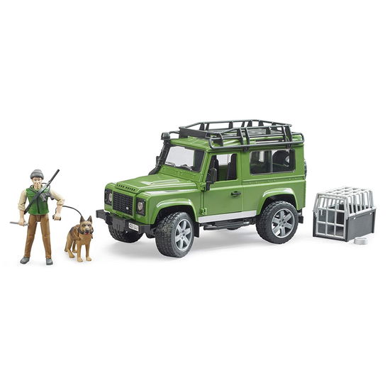 Cover for Bruder: 2587 · Land Rover Defender Stat.Wagon m.Förster (Leksaker)