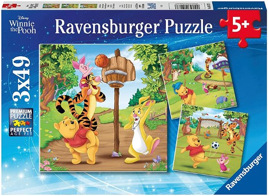 Cover for Ravensburger · Disney Winnie de Poeh Sportdag 3x49st. (N/A)