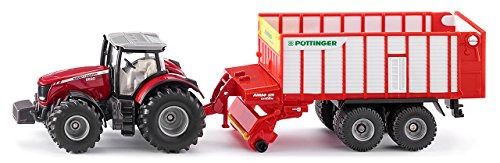 Siku 1987 - Massey Ferguson Traktor mit Pöttinger - Siku - Merchandise - SIKU - 4006874019878 - June 23, 2017