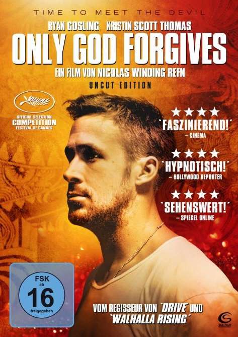 Cover for Gosling Ryan · Only God Forgives (DVD) (2024)