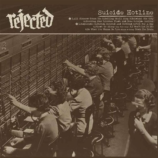 Cover for Rejected · Suicide Hotline (CD) (2017)