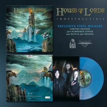 Cover for House Of Lords · Indestructible (Colour Vinyl LP) (LP) (2022)