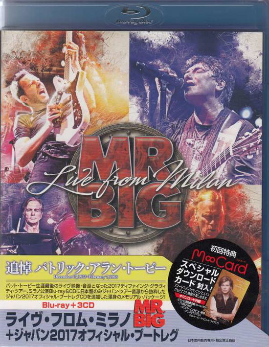 Live From Milan + Japan 2017 Official Bootleg - Mr. Big - Música - JVC - 4582213918878 - 4 de julho de 2018