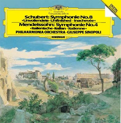 Schubert: Symphony No.8/Mendelssohn: Symphony No.4 - Giuseppe Sinopoli - Musikk - TOWER - 4988005836878 - 12. august 2022