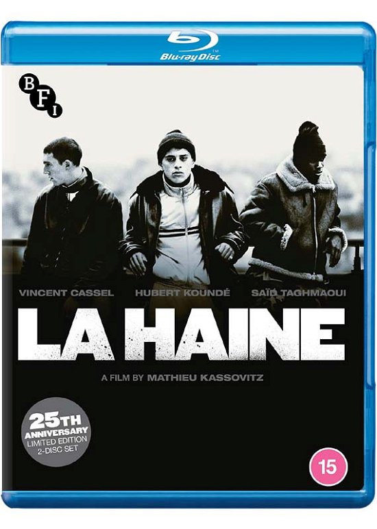 Cover for La Haine 25th Anniversary Edition Bluray · La Haine (25th Anniversary Edition) (Blu-ray) (2020)