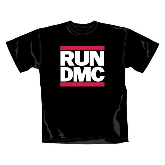Cover for Run Dmc · Run Dmc - Logo Mens T-shirt Black Polybag (CLOTHES) [size XL] (2010)