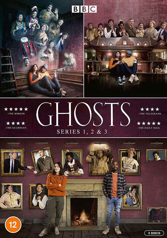 Ghosts Series 1-3 - Ghosts S1  3 Bxst - Filmy - BBC WORLDWIDE - 5051561044878 - 20 września 2021